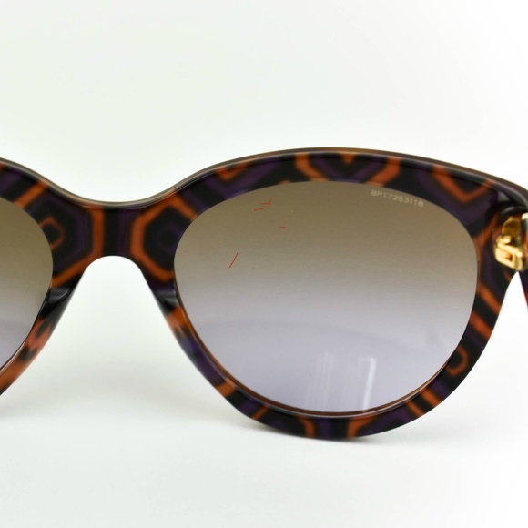Prada Tortoise Brown & Gold Logo (M) Sunglasses - Picture 8 of 8